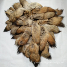 DIY Genuine Real large size fluffy wolf fur tail